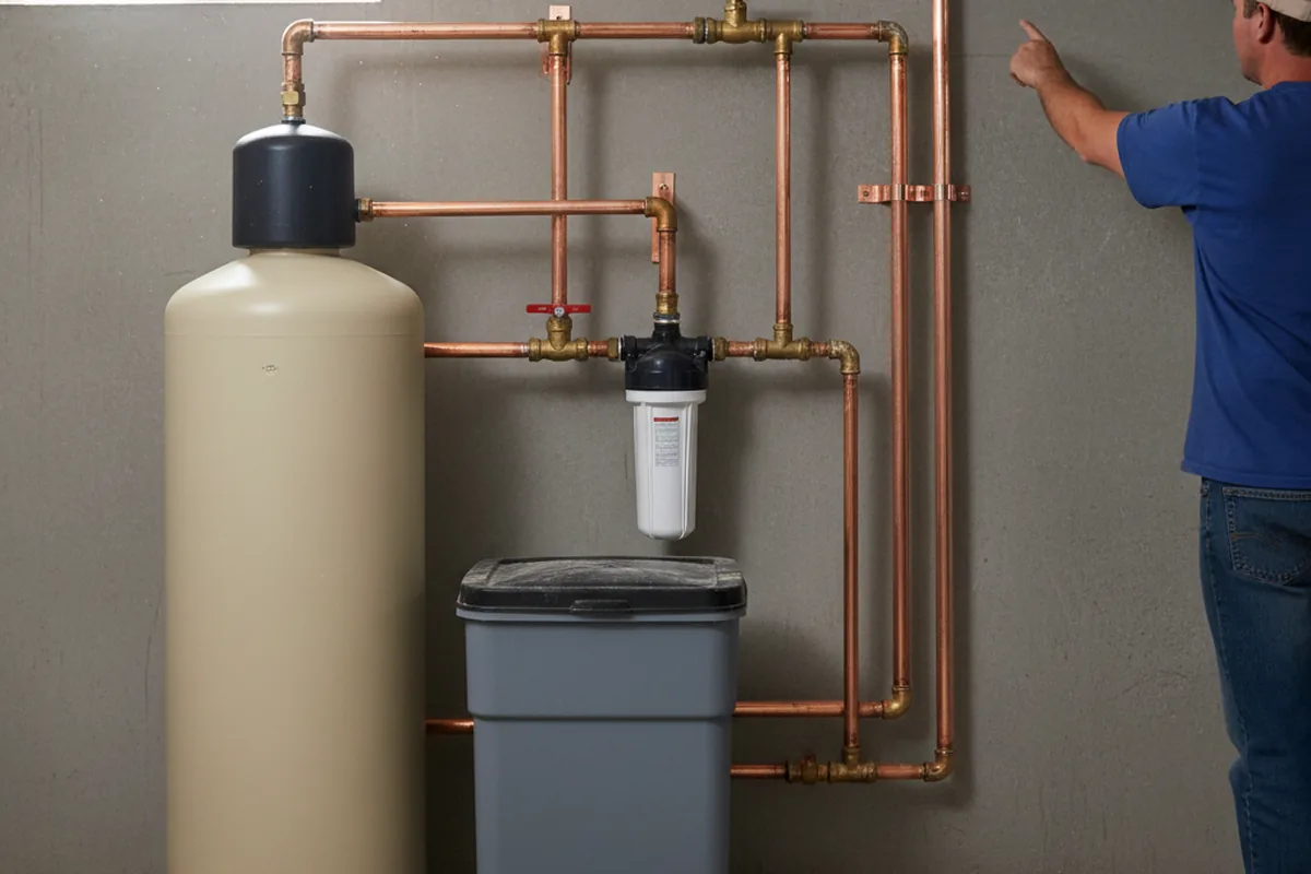 Whole-house water treatment system installed in Ely